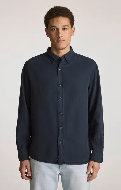 Mavi Tencel™ Button-up Shirt In Total Eclipse In Blue