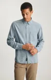 Mavi Tencel™ Long Sleeve Button-up Shirt In Tradewinds In Gray