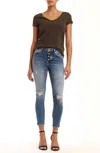 Mavi Tess Jean In Used Ripped Vintage In Blue