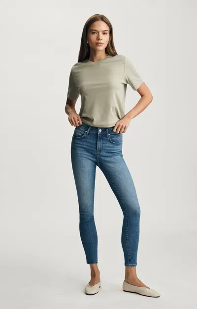 Mavi Tess Skinny In Mid Brushed Flex Blue