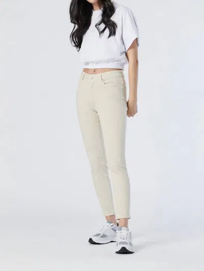 Mavi Tess Super Skinny Supersoft Jean In Almond Milk In Neutral