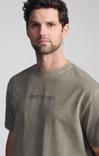 Mavi Unstoppable Crew Neck T-shirt In Bungee Cord