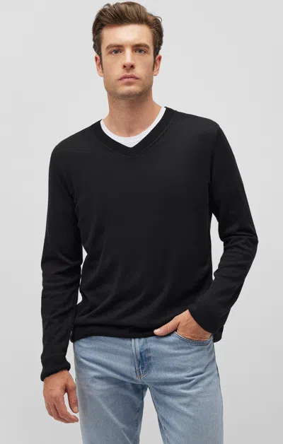 Mavi V-neck Sweater In Black