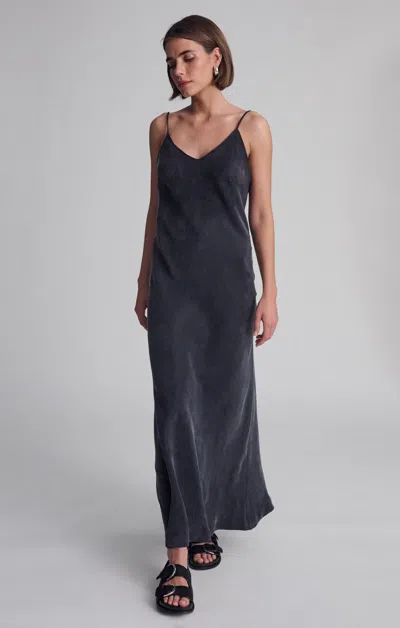 Mavi V-neck Tencel™ Maxi Dress In Black