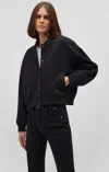 Mavi Varsity Jacket In Black In Black