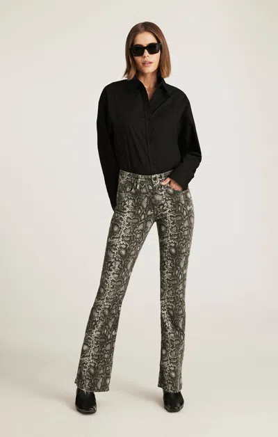 Mavi Vicky Bootcut In Smoke Snake Denim