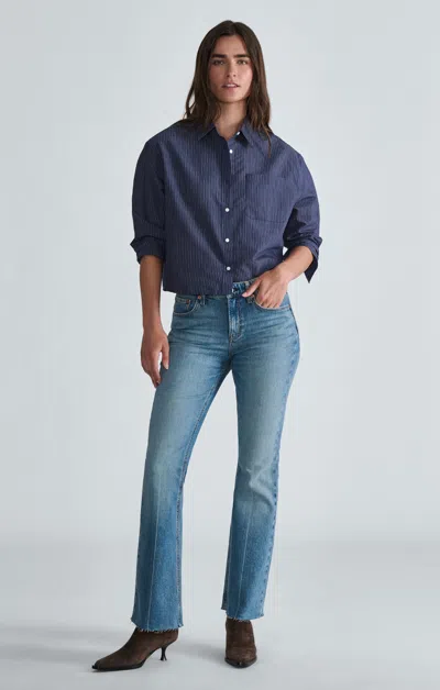 Mavi Vicky Bootcut Jeans In Mid Shaded Classic Blue In Medium Blue