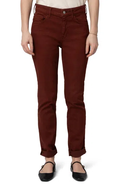 Mavi Women's Kathleen Slim Boyfriend Jean In Andorra In Red