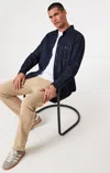 Mavi Zach Straight Leg In Cashew Twill In Tan