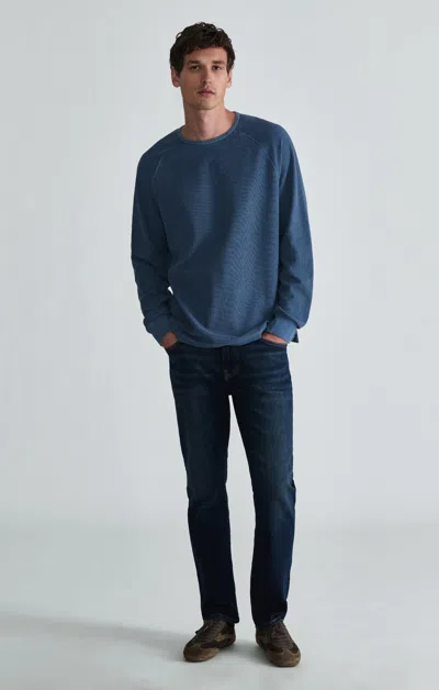 Mavi Zach Straight Leg In Deep Brushed Classic Vintage In Dark Blue