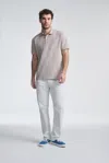 Mavi Zach Straight Leg In Ivory Twill In White