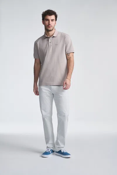 Mavi Zach Straight Leg In Ivory Twill In White