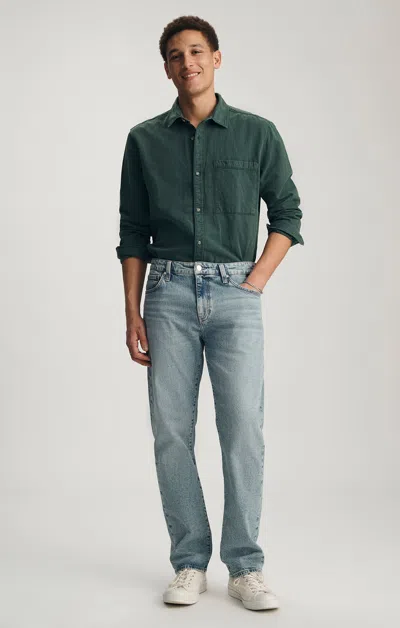 Mavi Zach Straight Leg In Light Shaded Classic Blue