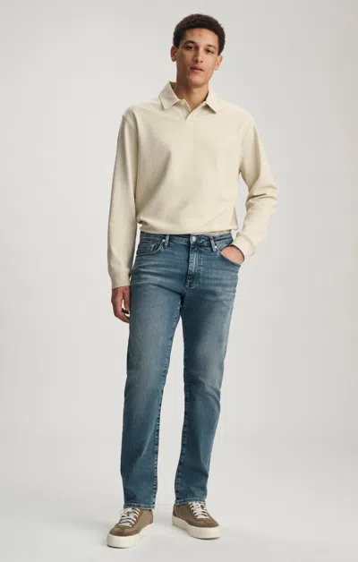 Mavi Zach Straight Leg In Mid  Organic Vintage In Blue