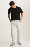 Mavi Zach Straight Leg In Oyster Mushroom Casual Twill