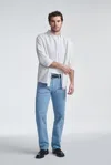 Mavi Zach Straight Leg In Riviera Twill In Blue
