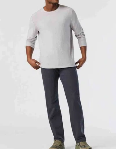 Mavi Zach Straight Leg Jean In Ebony Twill In Gray
