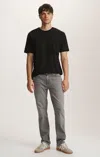 Mavi Zach Straight Leg Jeans In Light Smoke Supermove