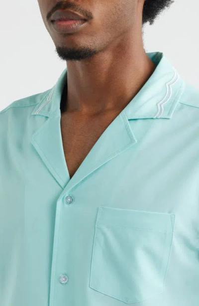 Mavrans Beach Blue Waves Weekend Camp Shirt
