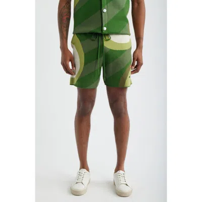 Mavrans Golf Course Knit Shorts In Multi