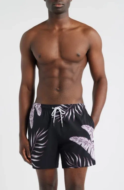 Mavrans Jungle Swim Trunks In Black