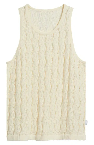 Mavrans Oceanside Jacquard Tank In Neutral