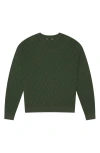 Mavrans Open Stitch Sweater In Green