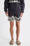 Mavrans Palm Beach Knit Shorts In Blue