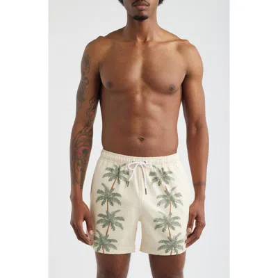 Mavrans Palm Row Swim Trunks In Multi