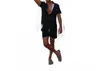 Mavrans Stitch Short Sleeve Weekend Shirt In Black In Black