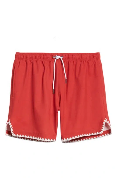 Mavrans Stitch Waterproof Swim Trunks