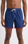 Mavrans Stitch Waterproof Swim Trunks