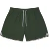 Mavrans Stitch Waterproof Swim Trunks In Green