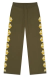Mavrans Umbrella Drawstring Sweater Pants In Green