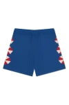 Mavrans Umbrella Drawstring Sweater Shorts In Blue