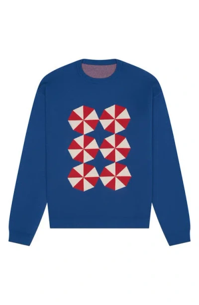 Mavrans Umbrella Sweater In Blue