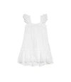 Max&amp;co. Abito In Pizzo A Fiori In White