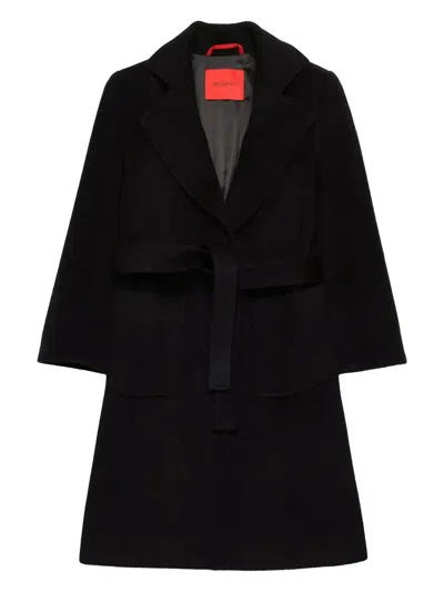 Max&amp;co. Kids' Black Wool Runaway Coat