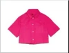 MAX&AMP;CO. FUCHSIA SHIRT FOR GIRL WITH LOGO