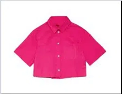 Max&amp;co. Kids' Fuchsia Shirt For Girl With Logo