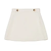 Max&amp;co. Ivory Skirt For Girl In Ivory