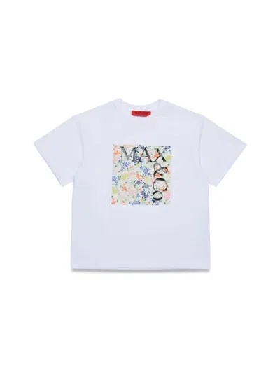Max&amp;co. Kids' Maglietta In White