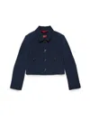 Max&amp;co. Cropped Jacket In Black