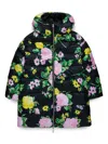 MAX&AMP;CO. PRINTED BLACK DOWN JACKET BY MAX&CO KIDS WITH RICHARD QUINN