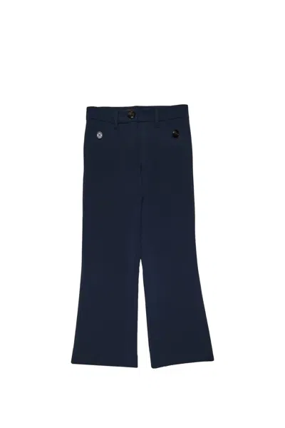 Max&amp;co. Kids' Stretch Viscose Blend Pants In Blue