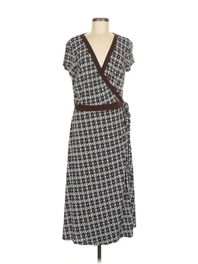 Pre-owned Max & Cleo Kimono In Brown