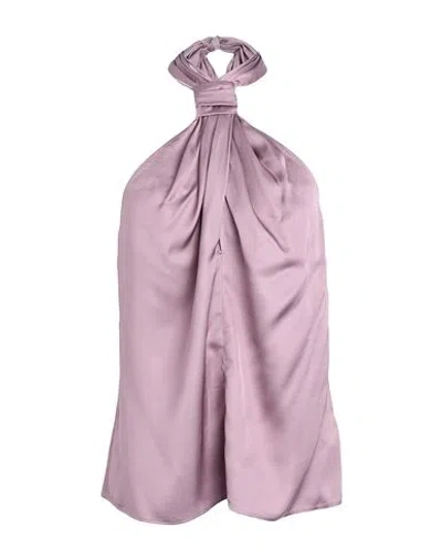 Max & Co . Alcano Woman Top Mauve Size 6 Viscose In Purple
