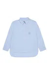 Max & Co Bari Poplin Shirt In Blue