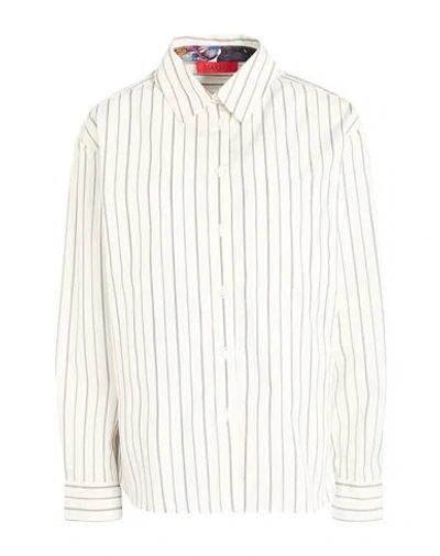 Max & Co . Bari1 Woman Shirt Off White Size 10 Cotton