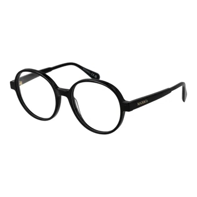 MAX & CO BLACK ACETATE GLASSES (FRAMES)